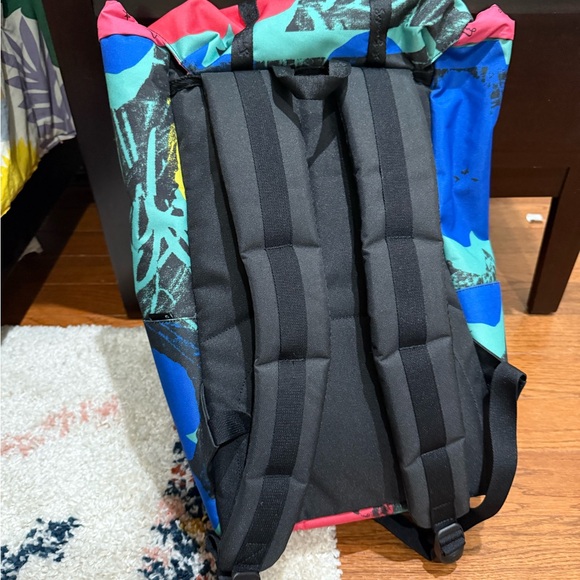 Herschel x Andy Warhol limited edition multicolored flower print backpack - Picture 2 of 7